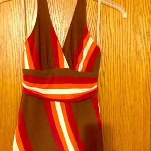 BCBG retro halter XS